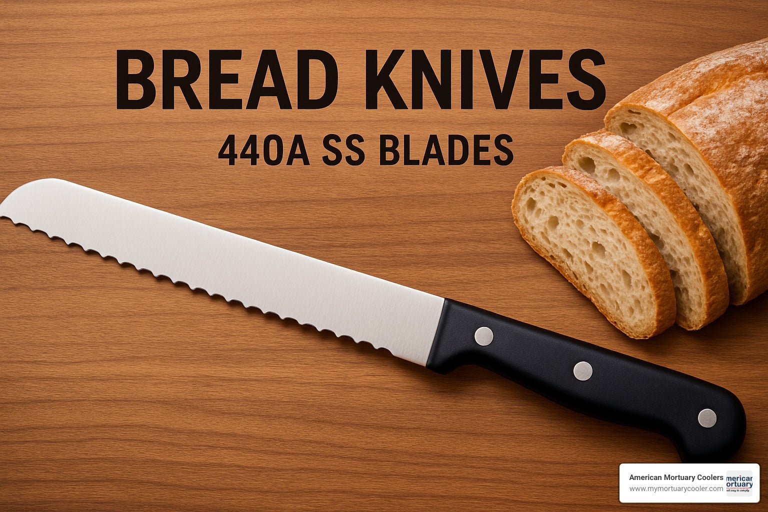 The Complete Guide to Comparing 440A SS Bread Knives - American Mortuary Coolers & Equipments The Complete Guide to Comparing 440A SS Bread Knives - American Mortuary Coolers & Equipments